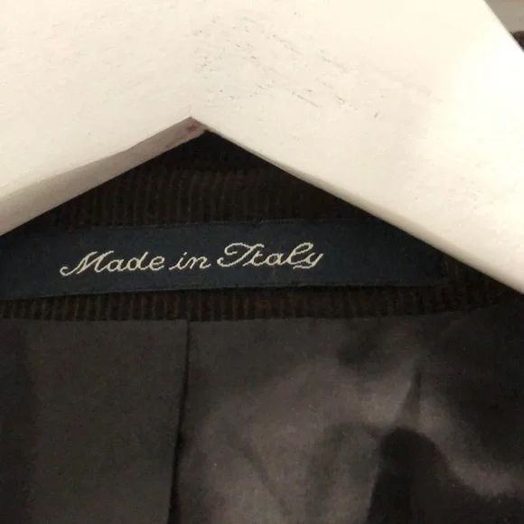 Faconnable Men's Brown Overcoat - Picture 9 of 9